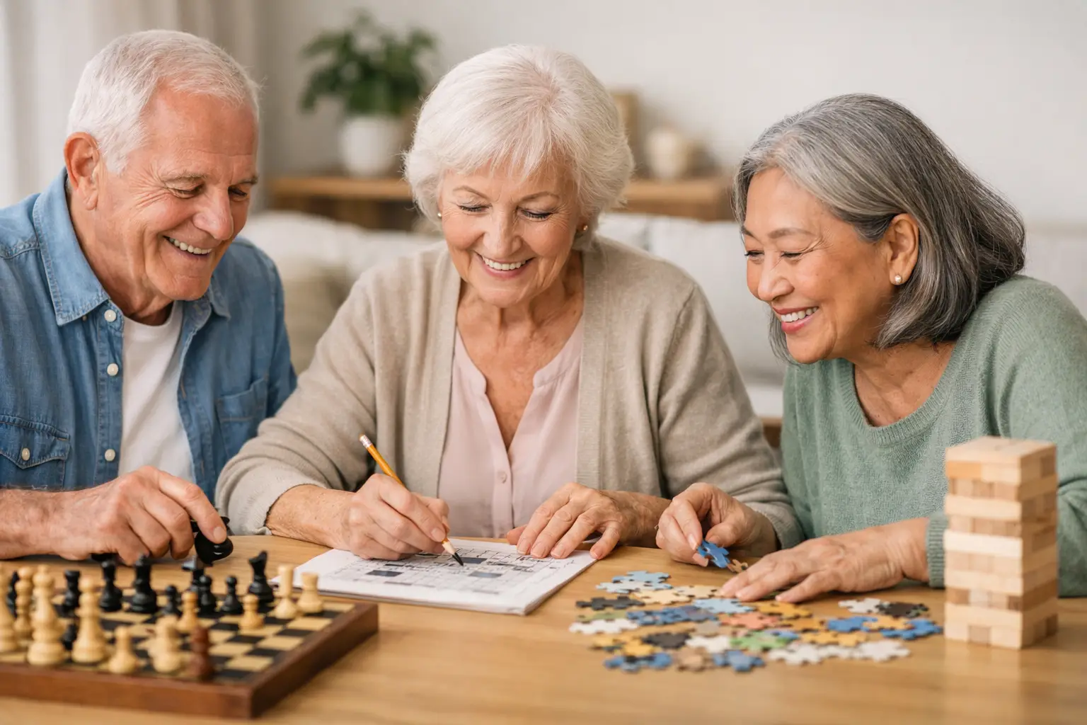 12 Cognitive Activities for Seniors That Connect