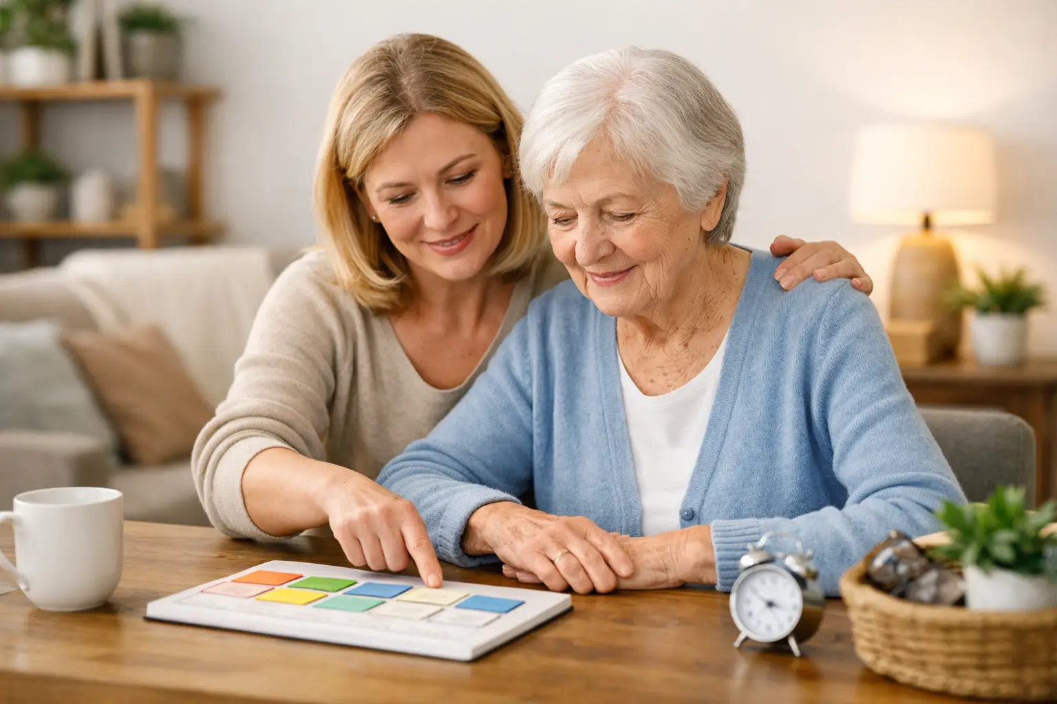 A Structured Routine for Dementia at Home