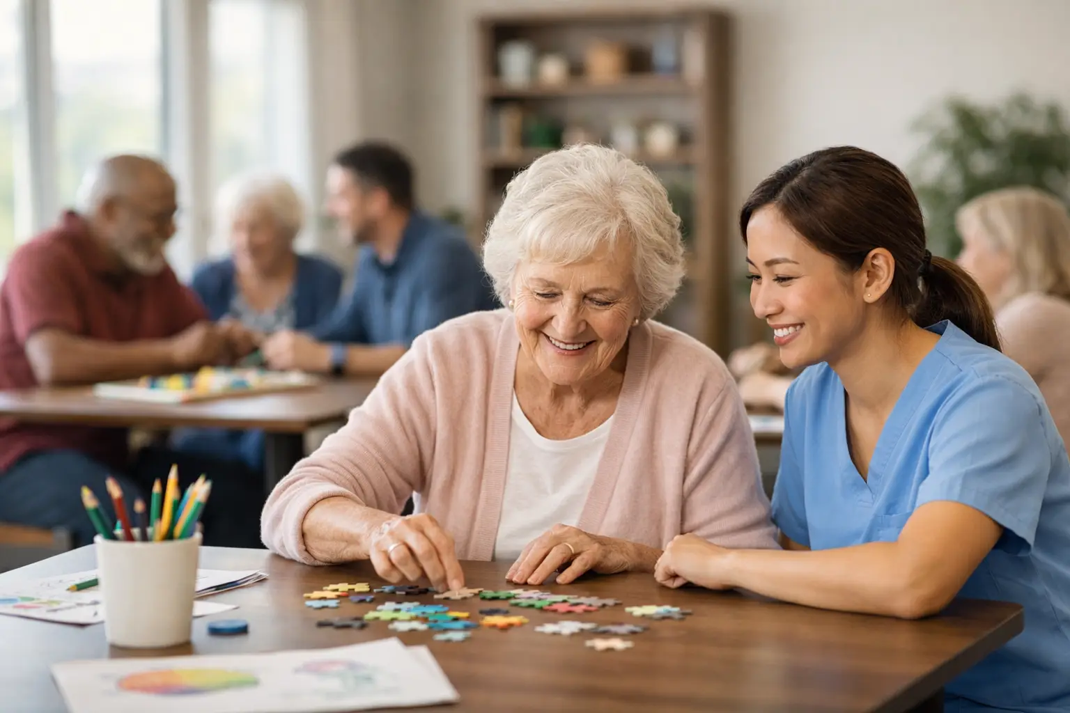 What an Adult Day Care Schedule Can Provide