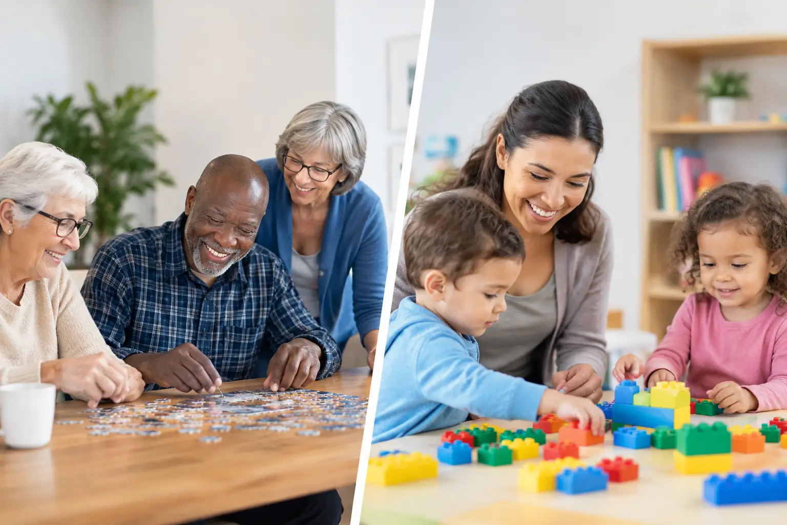 Senior Center Versus Day Care: Which Helps?